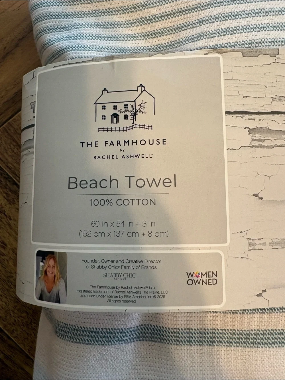 Rachel Ashwell striped 100%